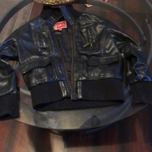 Faux leather jacket